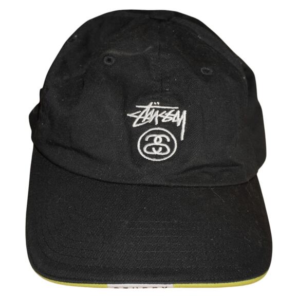 Stüssy Black Crushable Bucket Hat Streetwear Logo Embroidered Adjustable - Picture 1 of 8